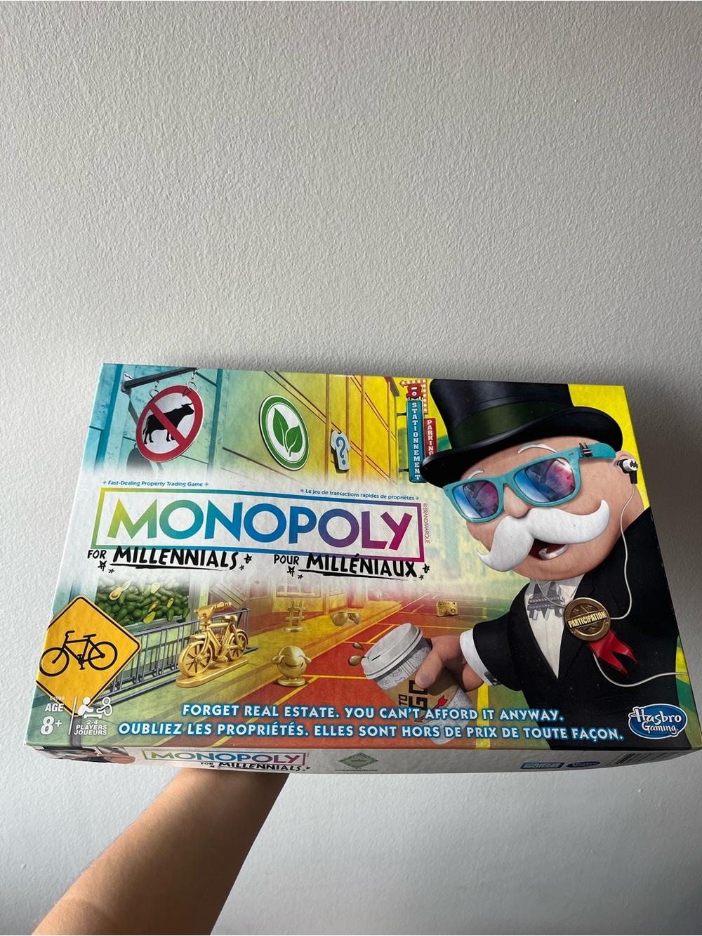 Hasbro Monopoly for Millennials Board Game - Multicolor Box